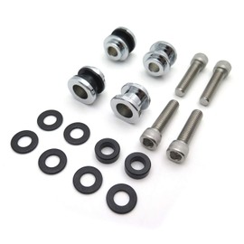 HTTMT- Sissy Bar Rack Docking Hardware Kit For Harlet Street Bob FXBB Fat Bob FXFB 2018 [P/N:TGHD-DH012-CD]