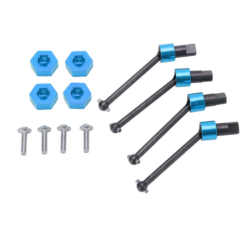 Metal Driveshaft Assembly Hex Wheel Hubs Combiner CVD for Traxxas