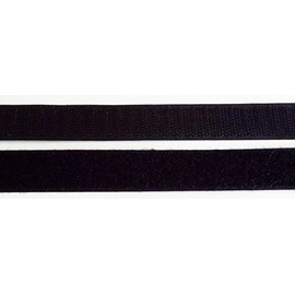 1 m Velcro Hook and Loop Tape 20 mm Black for Sewing