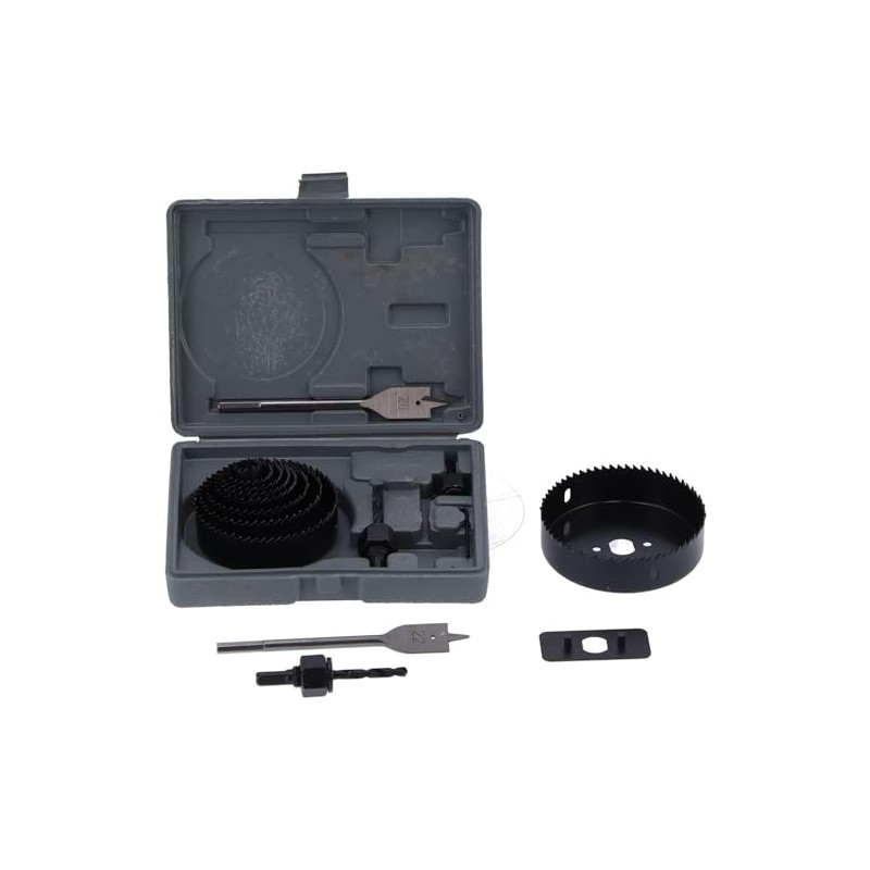 VMINGO - Broca Sierra Perforadora Madera PVC Plastico Sacabocado Circular