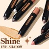 FeiCuiYun Paleta De Sombras De Ojos Monocromáticas En Crema Con
