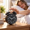 4 Inch Twin Bell Alarm Clock for Bedroom – Loud