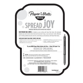 Paper Mate InkJoy 300RT Retractable Ballpoint Pens, Medium Point, Black/Red/Blue Ink, 8 Pack (1945918)