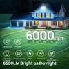 OREiN Motion Sensor Outdoor Flood Light 42W 6500LM, Super Bright