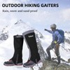 TATACLEA Waterproof Gaiters,Hiking Gaiters,Lightweight Adjustable Leg Gaiters for Men Women,Available