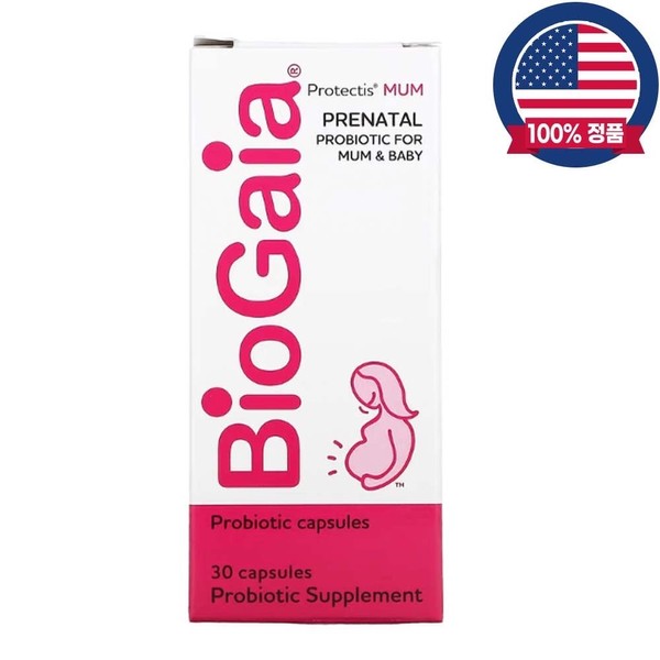 BioGaia Reuteri Pregnant Women Probiotics Lactobacillus 100 Million Lactobacillus BioGaia 30 Capsules / 바이오가이아 루테리 임산부프로바이오틱스 유산균 1억균 락토바실러스 BioGaia 30캡슐