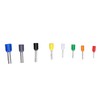 1000Pcs Wire Ferrules Terminals Kit Brass PP Ferrules Crimping Kits