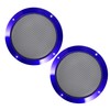 MACHSWON 2 x Car Audio Speaker Covers Mesh Subwoofer Grill
