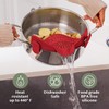 Kitchen Gizmo Snap N Strain Silicone Pot Strainer - Adjustable