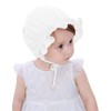 Baby Girl Toddlers Breathable Lovely Folding Lacy Bonnet Eyelet Cotton