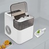 Countertop Ice Maker, 26.46 lbs/24H Electric Ice Machine with 2