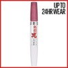 Maybelline SuperStay 24 2-Step Liquid Lipstick Makeup, Perpetual Plum, 1