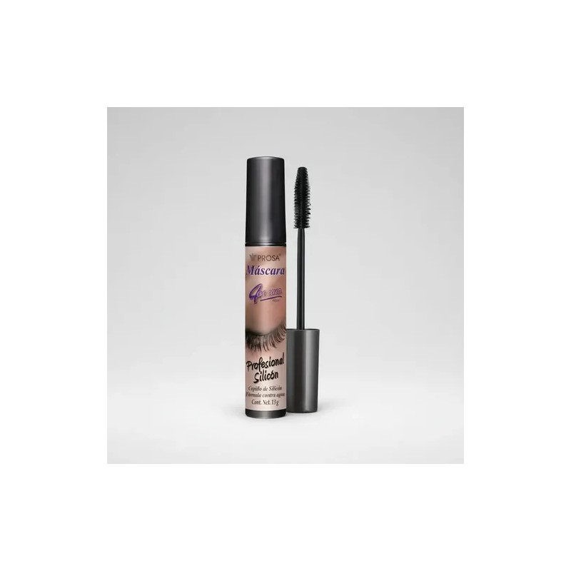 Máscara Prosa Waterproof 4 En 1 Silicón Gris 13g