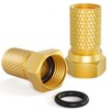 130dB 10m Coaxial SAT Cable HQ-135 PRO 4x Shielded for
