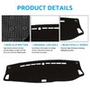 MAX COOL Dashboard Sun Cover Pad Dash Mat Suitable for