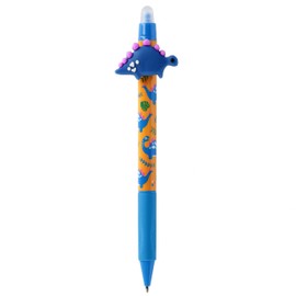 sarcia.eu Dinosaur Eraser Pen with Gel Ink Automatic Pen Blue Ink Erasable School Pen 0.7mm 1 Pen
