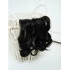 DAISO Attached Hair Piece 5 Pin Black