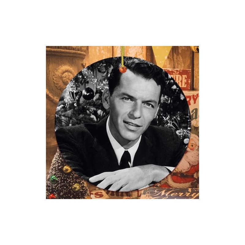 Classic Crooner's Monochrome Holiday Tribute