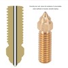 10pcs 3D Printer Extruder Brass Nozzles High Temperature Resistance Wear