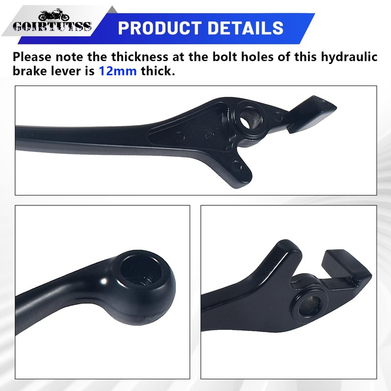 GOIRTUTSS Right Hydraulic Disc Brake Lever Replacement for Dirt Pit
