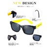 DUCO Kids' Sunglasses, Polarized UV Protection, Super Lightweight Frame, K019-black