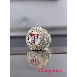 Unbranded  Texas Rangers 2023 Baseball Champions Ring Seager Fans Souvenirs Size 10