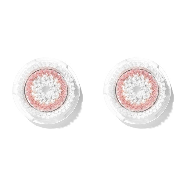 Clarisonic Radiance Facial Cleansing Brush Head Replacement | Compatible with Mia 1, Mia 2, Mia Fit, Alpha Fit, Smart Profile Uplift and Alpha Fit X, Pack of 2