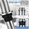 Kit de Desagüe para Lavabo de Baño Antiolor, con 110mm