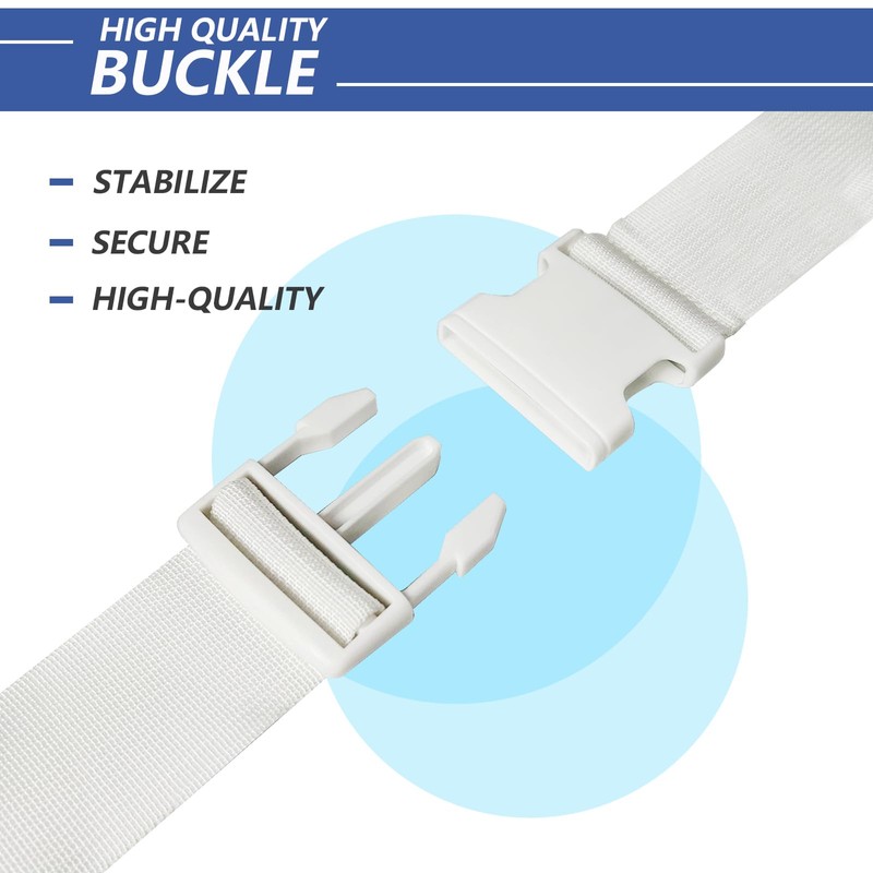 Mattress holder, connects two mattresses to a large lying surface,