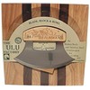 Ulu Factory Alaska Ulu Birch Walnut Stripe Wood Chopping Bowl-board