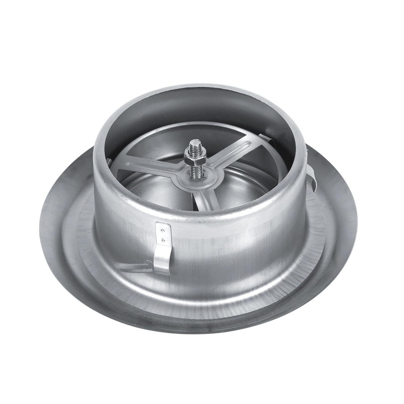 VIFERR Round Ceiling Vent Stainless Steel Adjustable Air Valve Ceiling