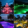 T-SUN Solar Pond Lights, 3-in-1 RGB Solar Underwater Pond Lights,