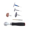 Depisuta Tire Patch Kit with Tungsten Alloy Grinding Wheel Roller