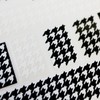 Nail Sticker, Houndstooth Pattern [Black, White] Nail Stickers, Nail Art,