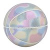 Reflective Basketball Size 7 Cool Bright Glowing Luminous Basketball for