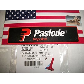 NEW Paslode Part # 401340 Fuel Stem Adaptor (Red)