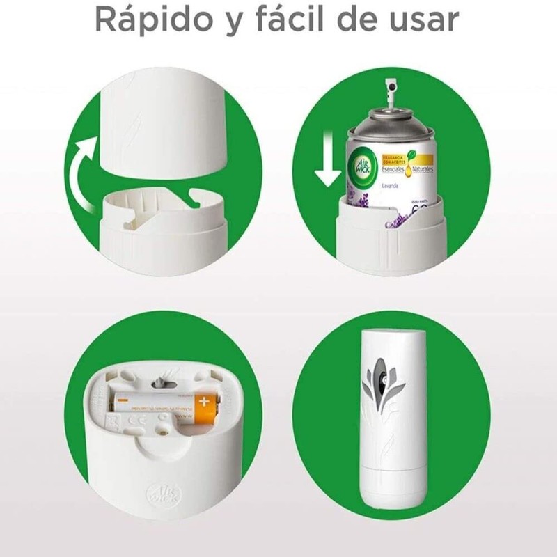 Air Wick® Aromatizante de Ambiente Freshmatic Repuesto Lirios de Luna