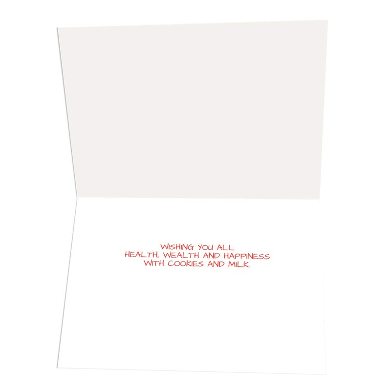 Stonehouse Collection Farmer Santa - Boxed Christmas Card - 18