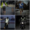 SAWNZC Reflective Vest Running Gear 2Pack, Adjustable Safety Vest Outdoor
