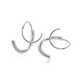 Twist Double Earrings Unique Huggie Earrings Dainty Tiny Earrings Cartilage Piercing Studs Spiral Hoop Earrings for Women