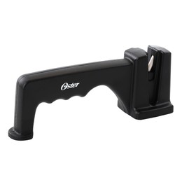 Oster Trussville Knife Sharpener w/Slip Resistant Handle – Black