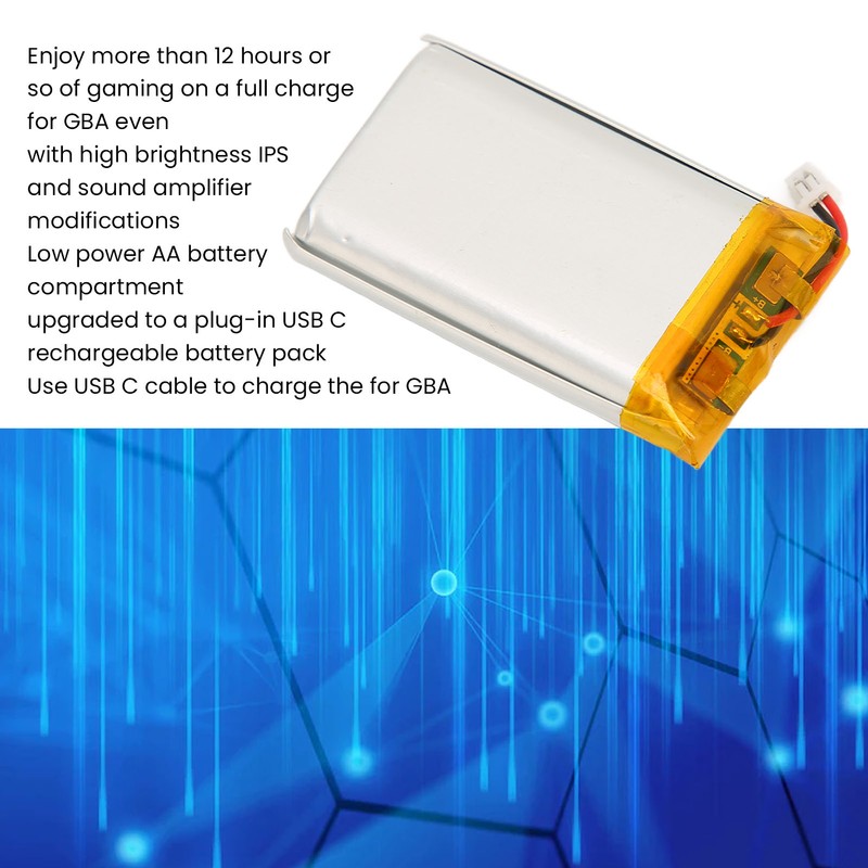 Lithium Battery Module Universal USB C Rechargeable Lithium Battery Module