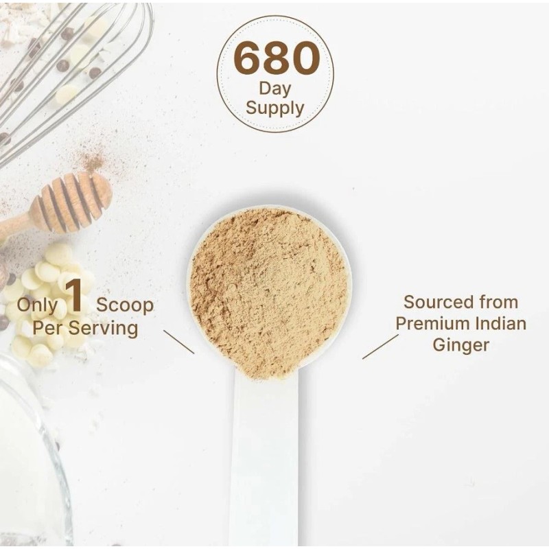 DEAL SUPPLEMENT Organic Fresh Ginger Powder 3 lbs, Great for