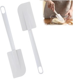 2 Stück Maryse Pastisserie Professional Pfannenwender Küche aus Gummi - 9 cm Palette ,Silikon Spatel,Silikon Spachtel,Silikonspatel,Pfannenwender Silikon,Spachtel Küche,Länge 24 cm