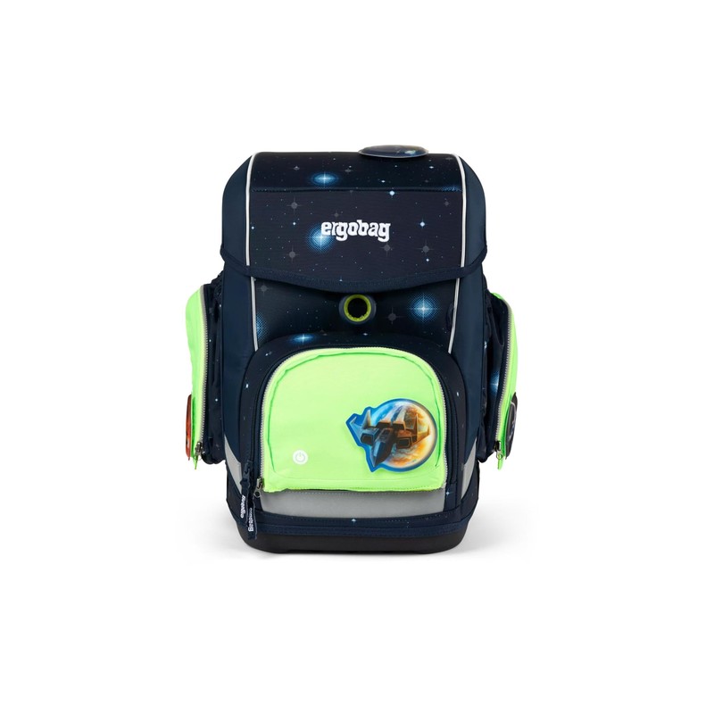 ergobag Fluo LED Zip Set LED, Visibility Zippie, for Pack,