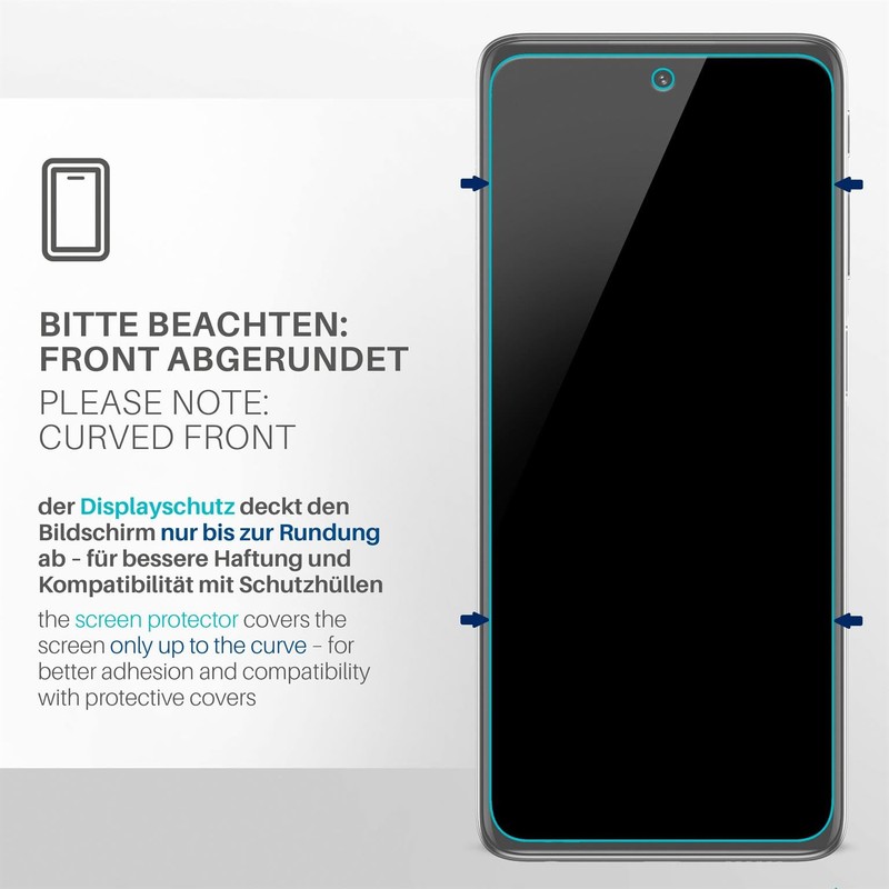 moex FlexProtect Screen Protector Compatible with Motorola Moto G51 5G