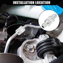 Hihaha Fuel Line Check Valve/Inner Non Return One Way Check Valve Fuel Petrol Gasoline Diesel for Fuel Systems/Durable Aluminum Alloy 5/8" 16mm OD / 1pcs