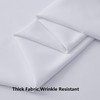20 ft x 10 ft Thick White Backdrop Curtain for