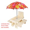 Squirrel Feeder Umbrella, Squirrel Picnic Table Umbrella for Outside, Replacement