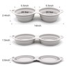 Dog Bowls Travel Bowls 2 in 1 Integrated Foldable No